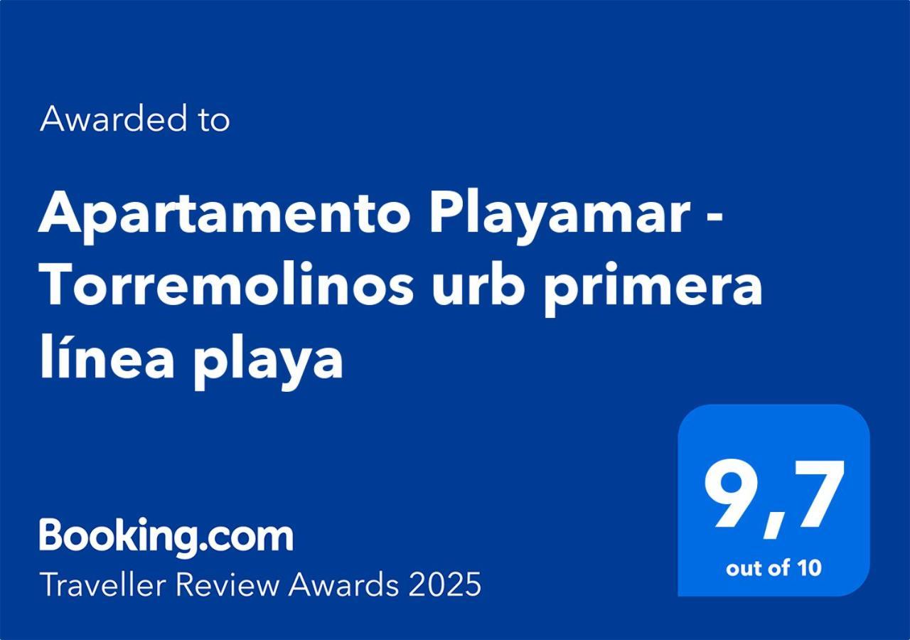 Apartamento Playamar - Torremolinos Primera Linea Playa מראה חיצוני תמונה